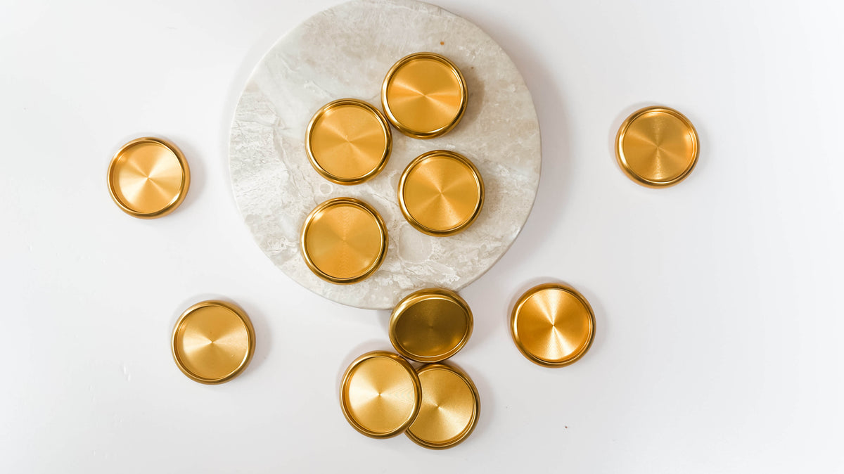 Introduction to discbound planning — metal planner discs close-up