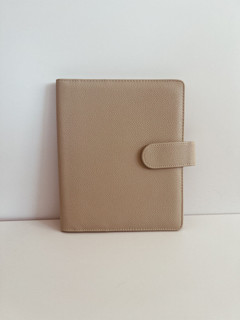 A5 | Discbound | Cover | Wrap-around | Vegan leather | TAUPE