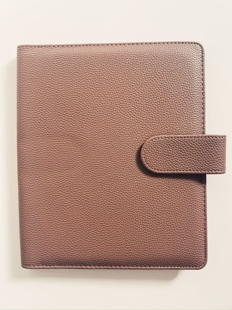 A5 | Discbound | Cover | Wrap-around | Vegan leather | MAUVE