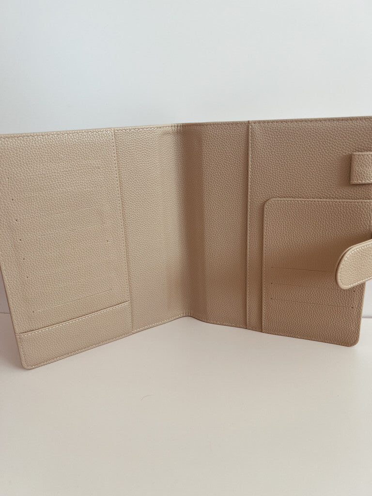 A5 | Discbound | Cover | Wrap-around | Vegan leather | TAUPE