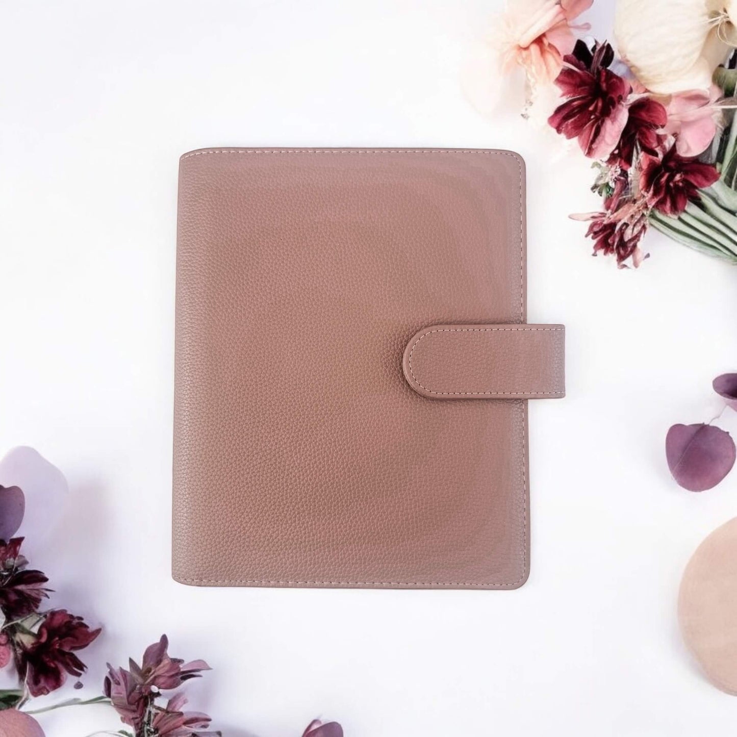 A5 | Discbound | Cover | Wrap-around | Vegan leather | MAUVE