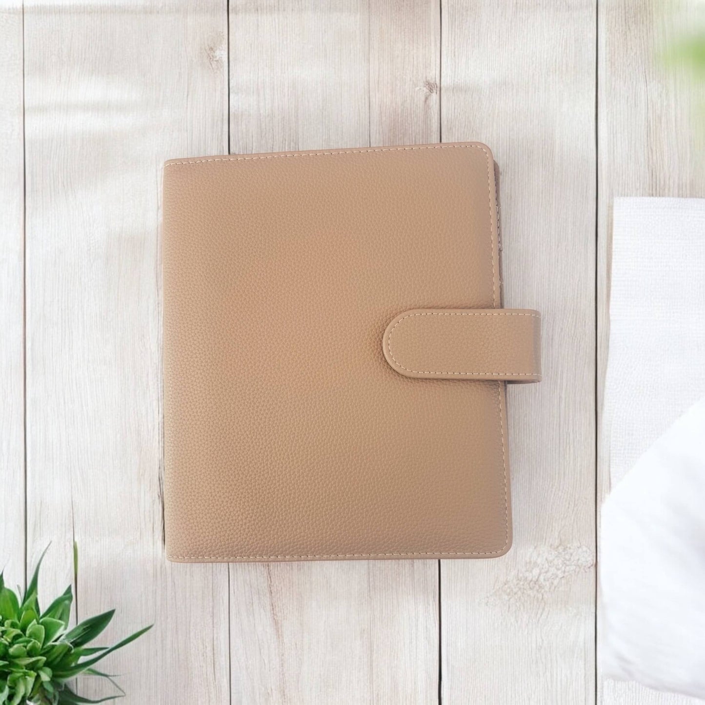 A5 | Discbound | Cover | Wrap-around | Vegan leather | TAUPE