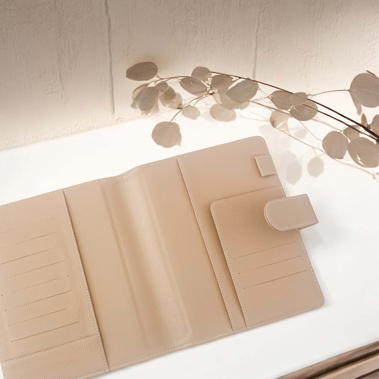 A5 | Discbound | Cover | Wrap-around | Vegan leather | TAUPE