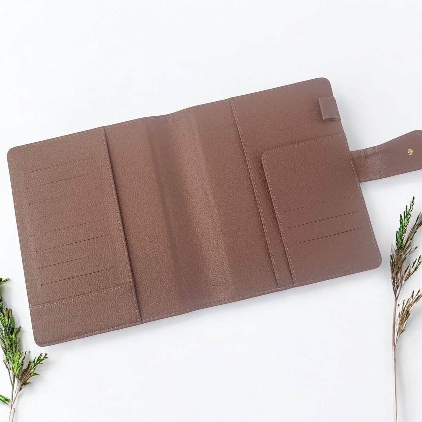 A5 | Discbound | Cover | Wrap-around | Vegan leather | MAUVE