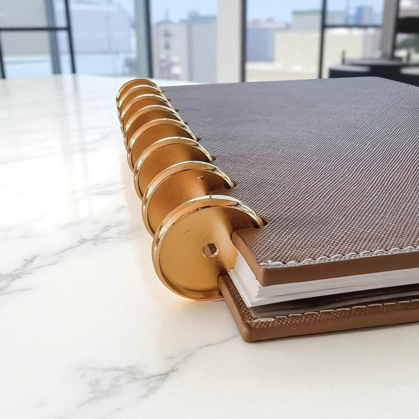 Taupe Clip-On Cover and disc set