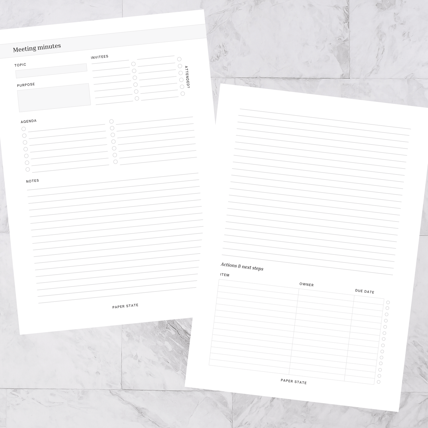 The Executive Planner