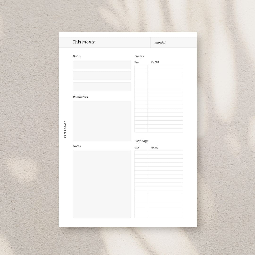 The Executive Planner