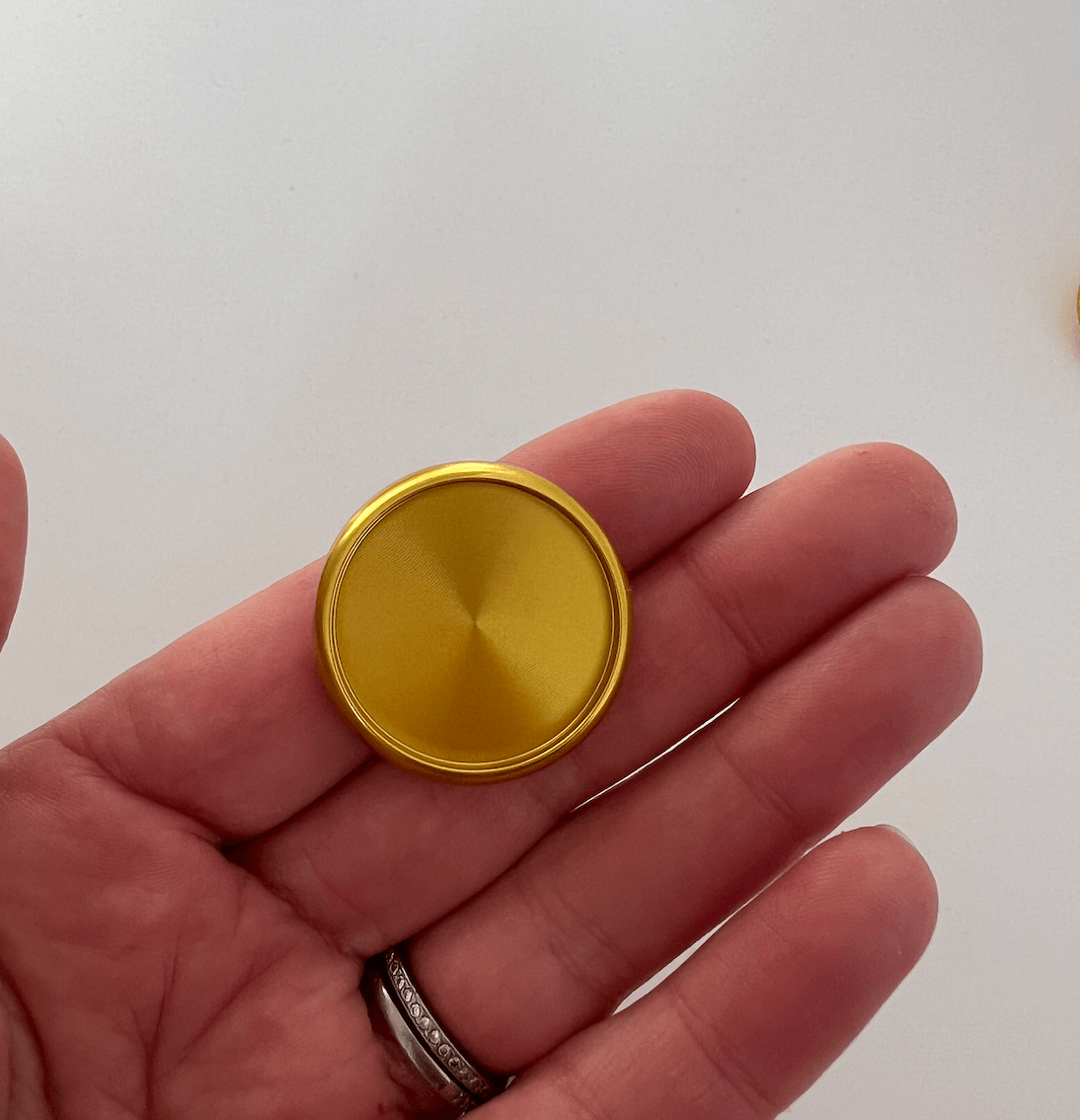 Discbound | Discs | Metal | Gold | Set of 8 | 24, 28, or 32mm