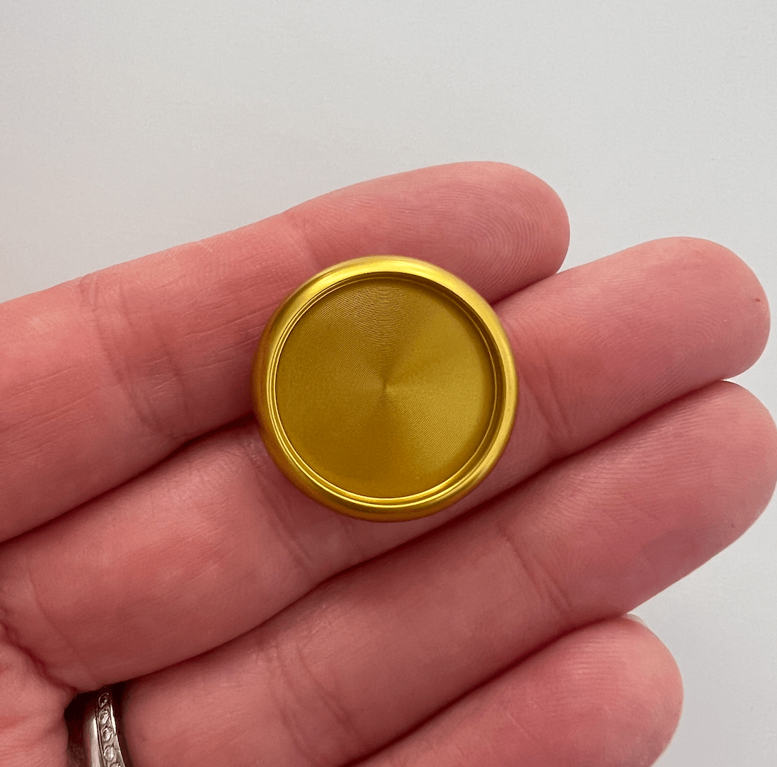 Discbound | Discs | Metal | Gold | Set of 8 | 24, 28, or 32mm
