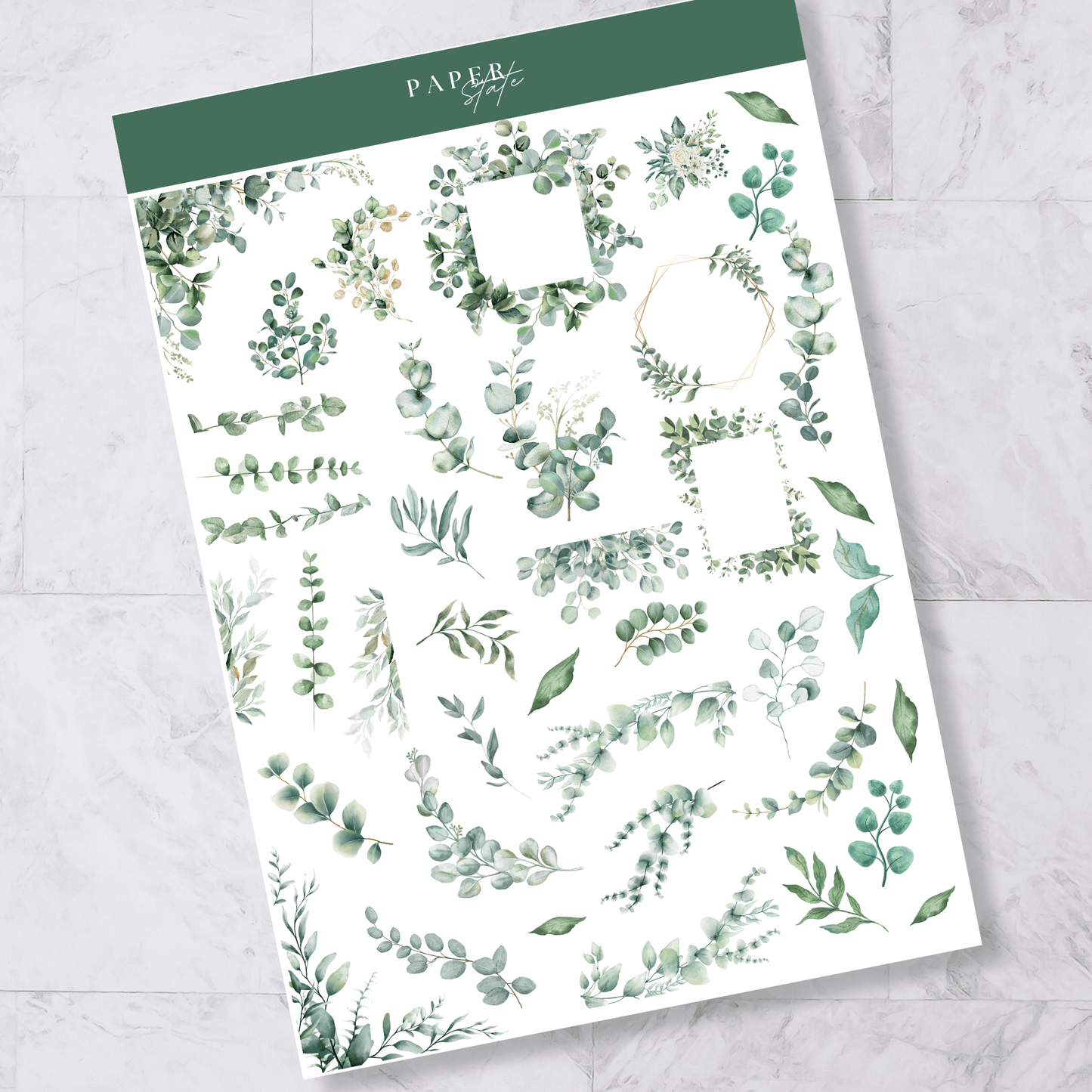 A5 | Sticker sheets | FOLIAGE | 5 sheets