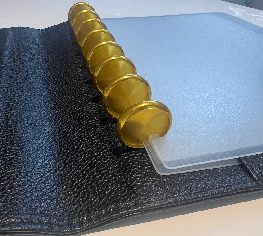 Discbound | Discs | Metal | Gold | Set of 8 | 24, 28, or 32mm
