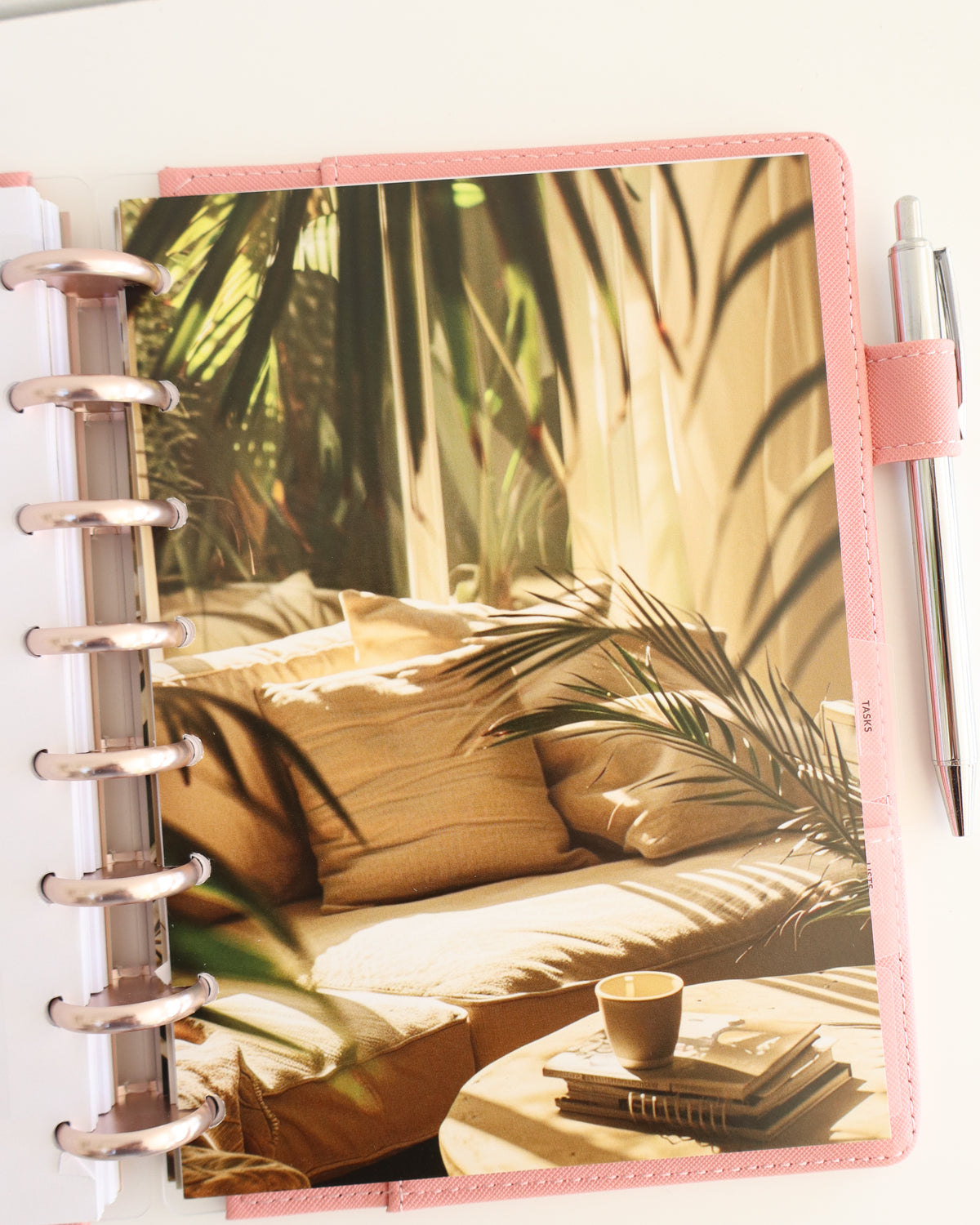 Visual Photo set of 6 — refillable A5 planner insert, product photo