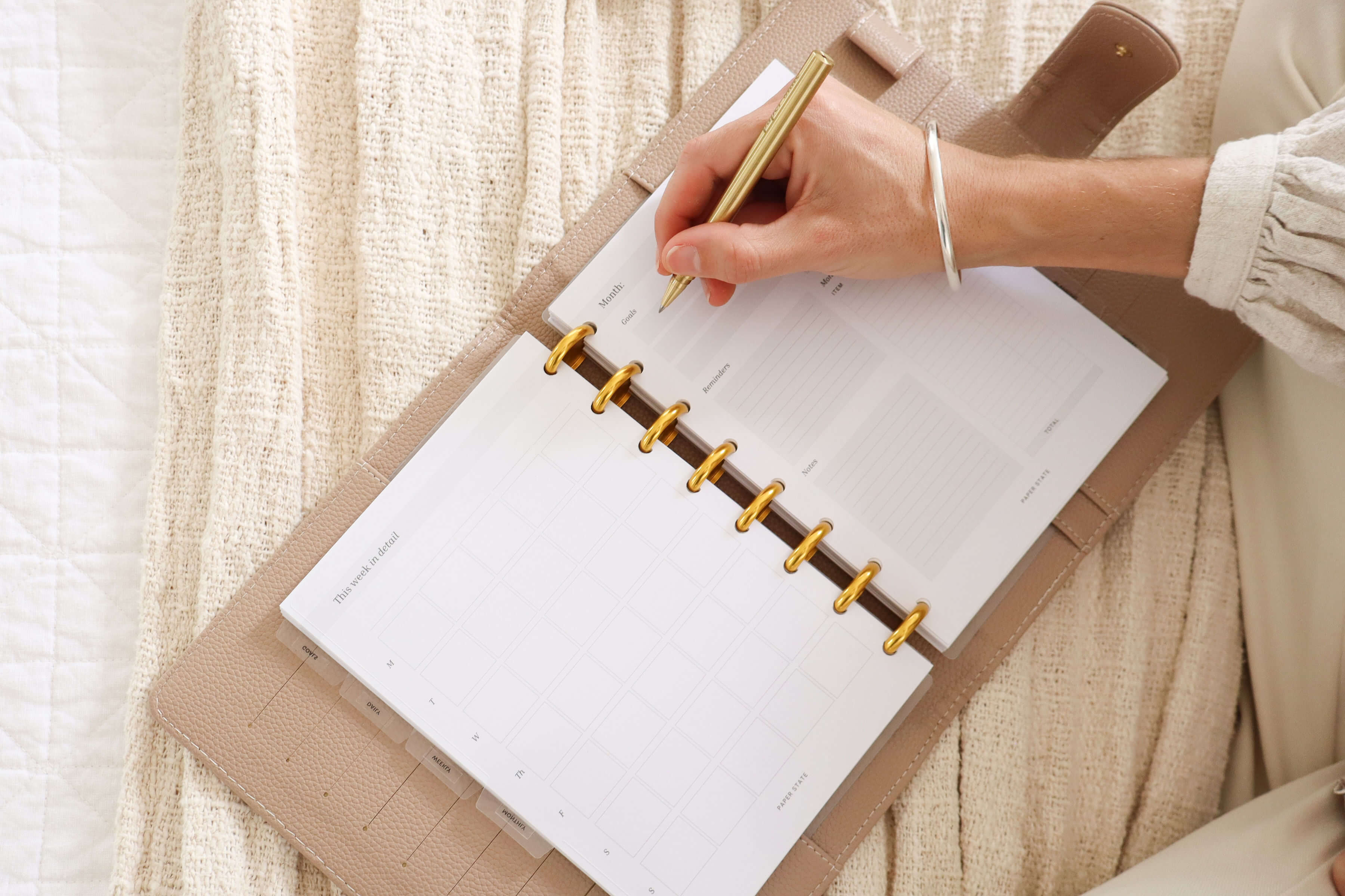 A5 | Discbound | Inserts | Monthly, weekly, daily