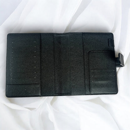 A5 | Discbound | Cover | Wrap-around | Vegan leather | BLACK