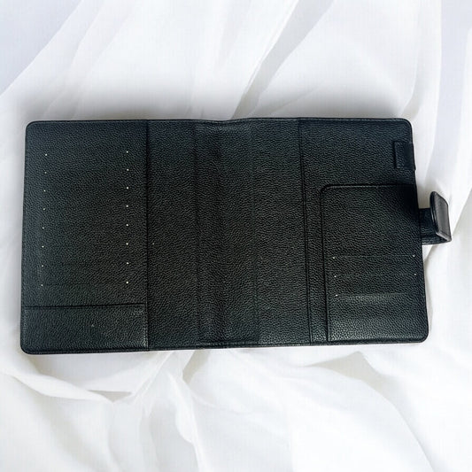 A5 | Discbound | Cover | Wrap-around | Vegan leather | BLACK