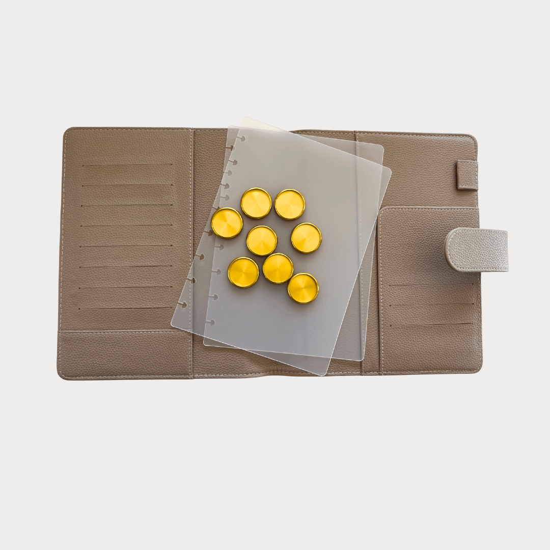 Taupe wrap cover + discs set