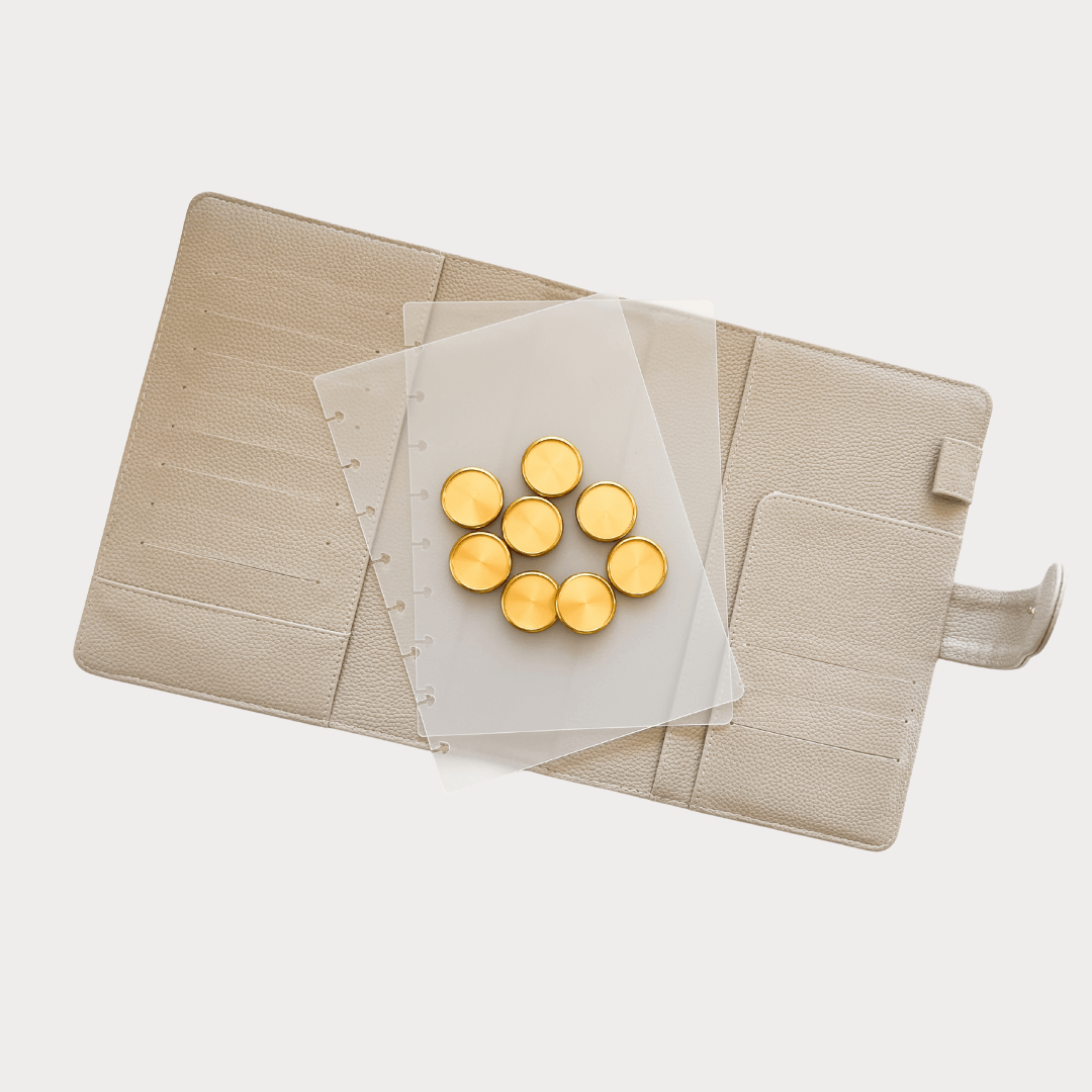 Beige wrap cover + discs set