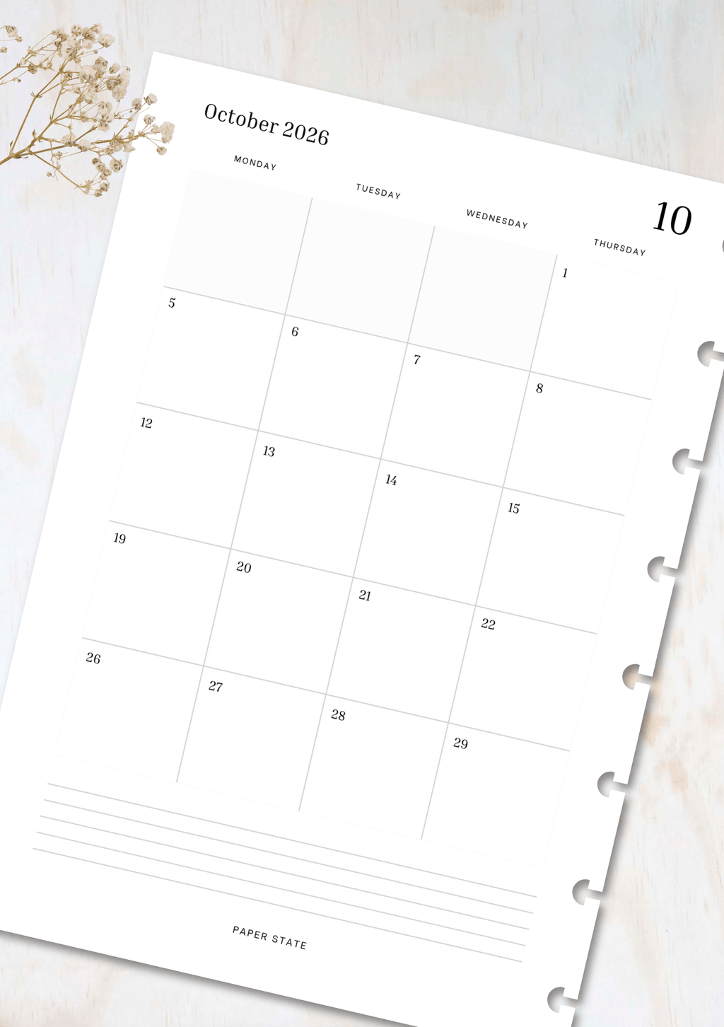 Calendar & scheduling insert bundle