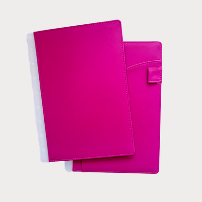 Cerise rose clip-on covers