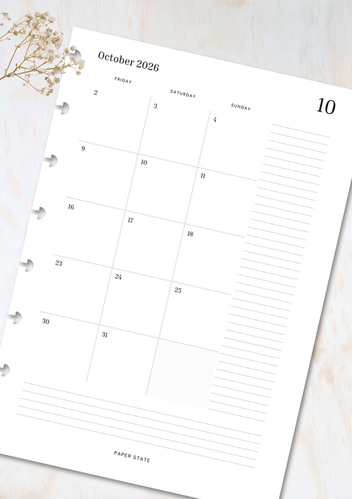 Calendar & scheduling insert bundle