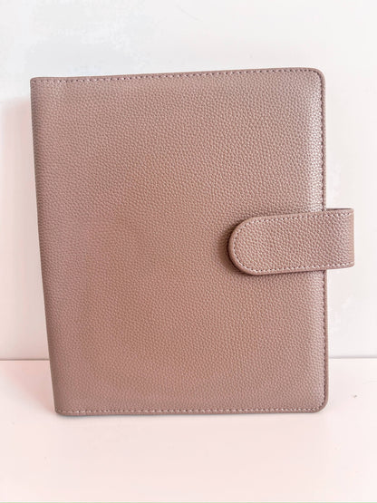 A5 | Discbound | Cover | Wrap-around | Vegan leather | MAUVE