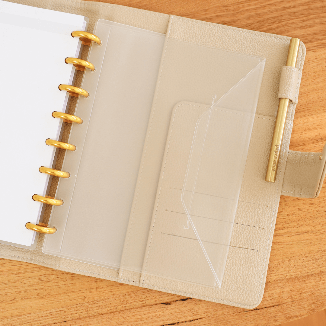 Clear pocket insert | A5 discbound