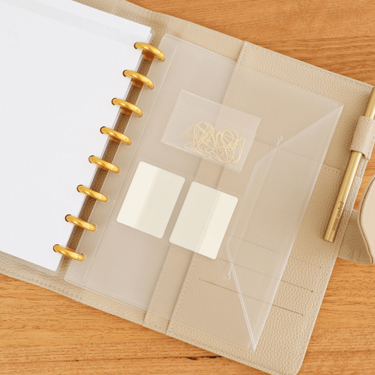 Clear pocket insert | A5 discbound