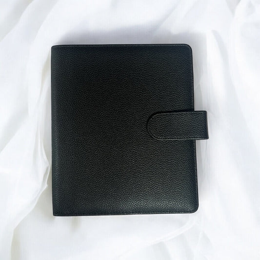 A5 | Discbound | Cover | Wrap-around | Vegan leather | BLACK