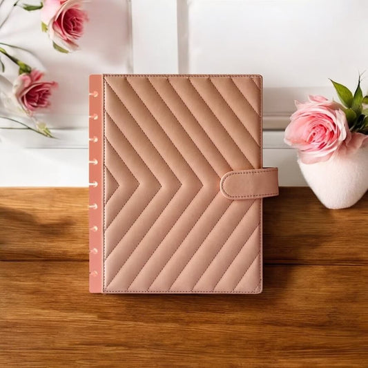 A5 | Discbound | Cover | Clip-On | Vegan leather | APRICOT