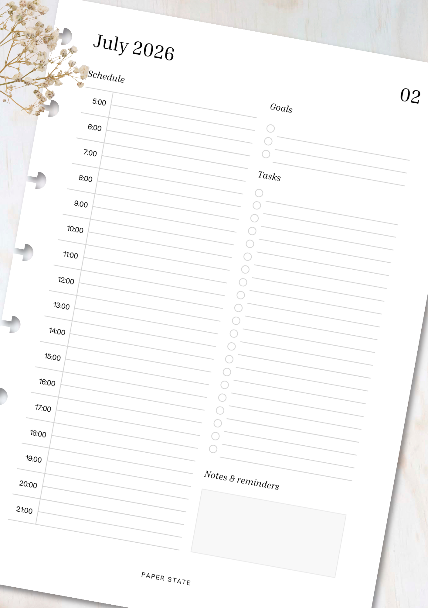 Inserts | Daily | FY27 | 365 pages