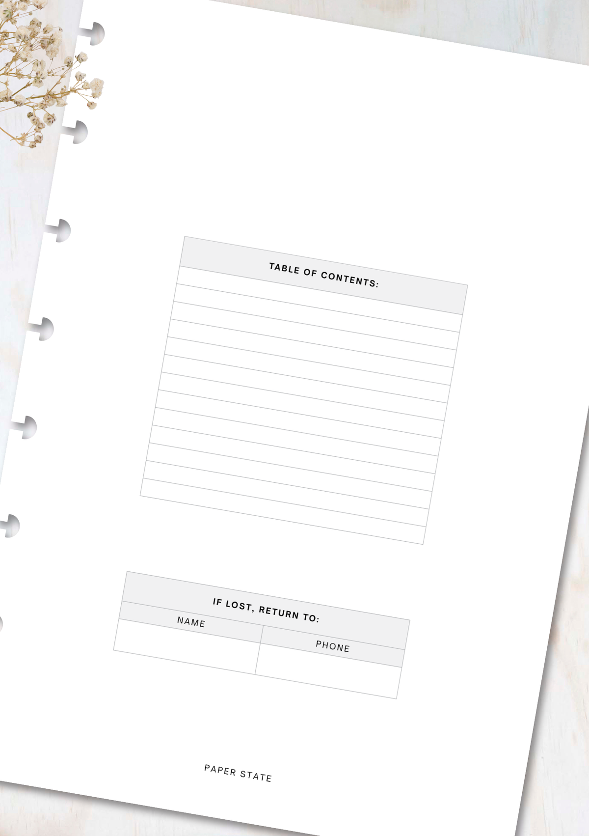 Inserts | Planner Overview | Dated