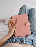 Peach Clip-On Cover and disc set