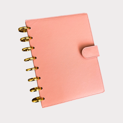 Peach Clip-On Cover and disc set