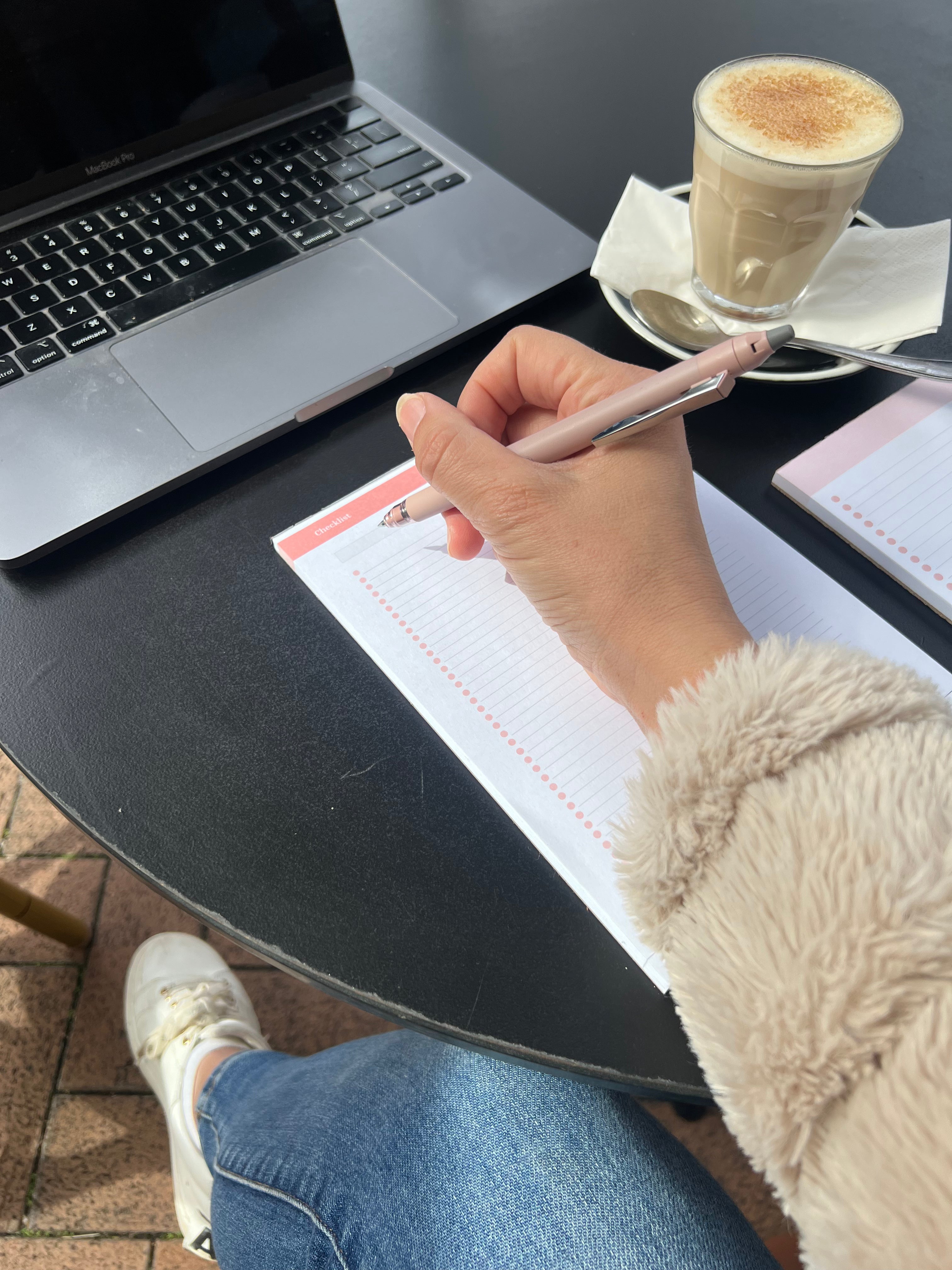 A5 checklist notepad