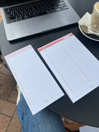 A5 checklist notepad