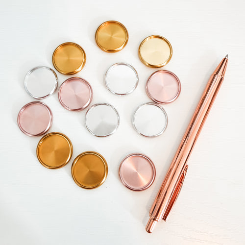 28 metal discs | set of 8