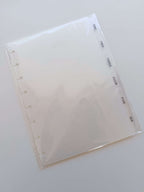 Numbered transparent divider tabs| 6 tabs