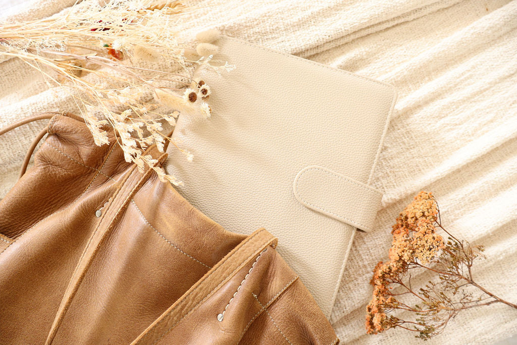 Beige wrap cover + discs set