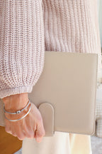 Beige wrap cover