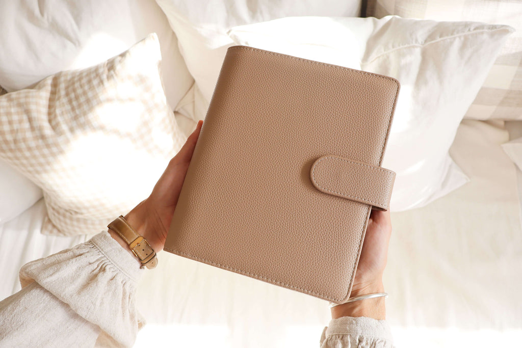 Taupe wrap cover + discs set