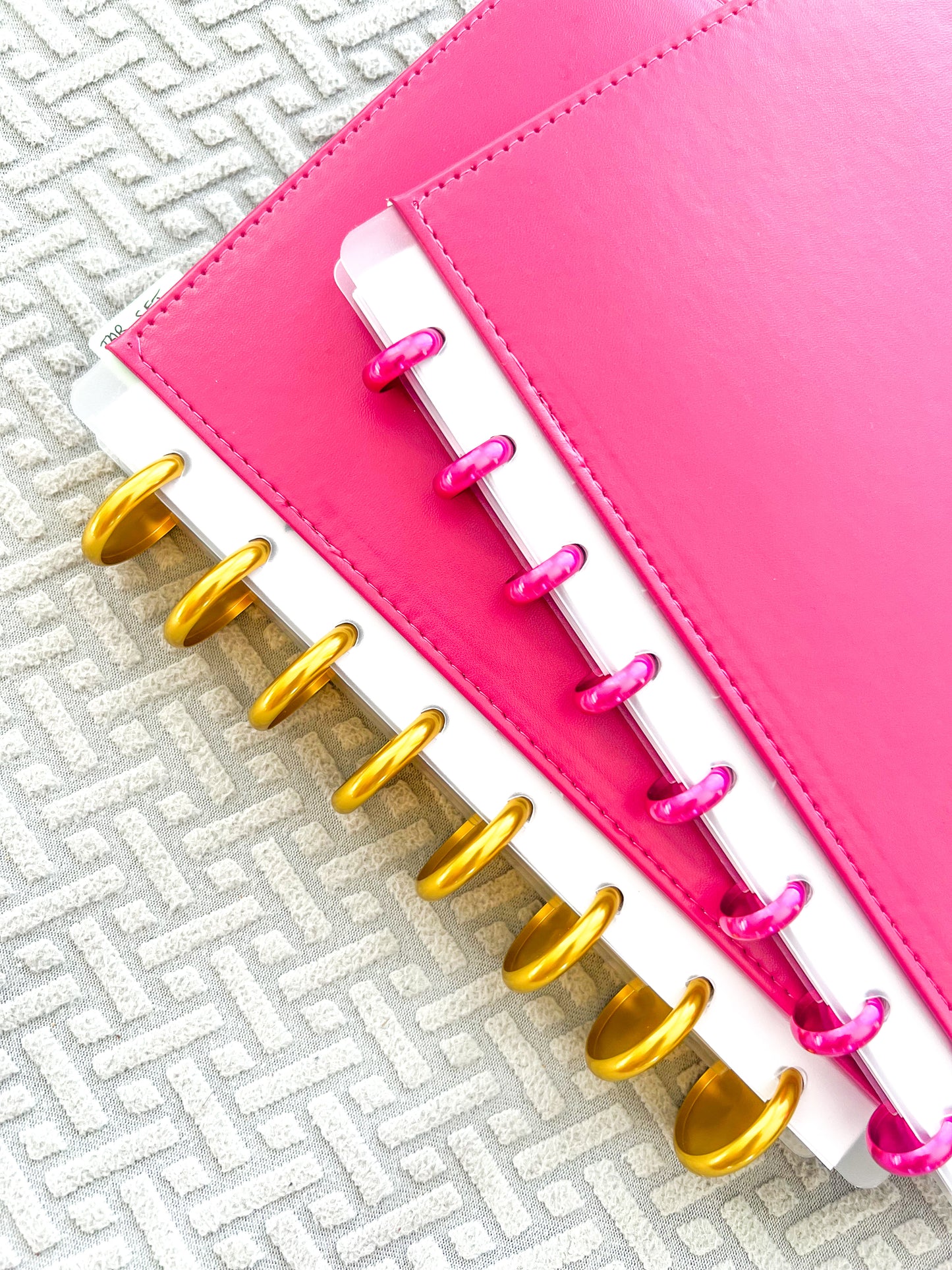 Cerise rose clip-on covers