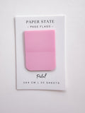 3x4cm transparent Petal page flags