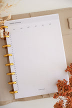 Undated annual planning inserts