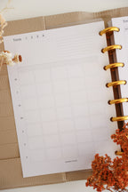 School term planner inserts