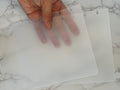 Frosted clip-on cover