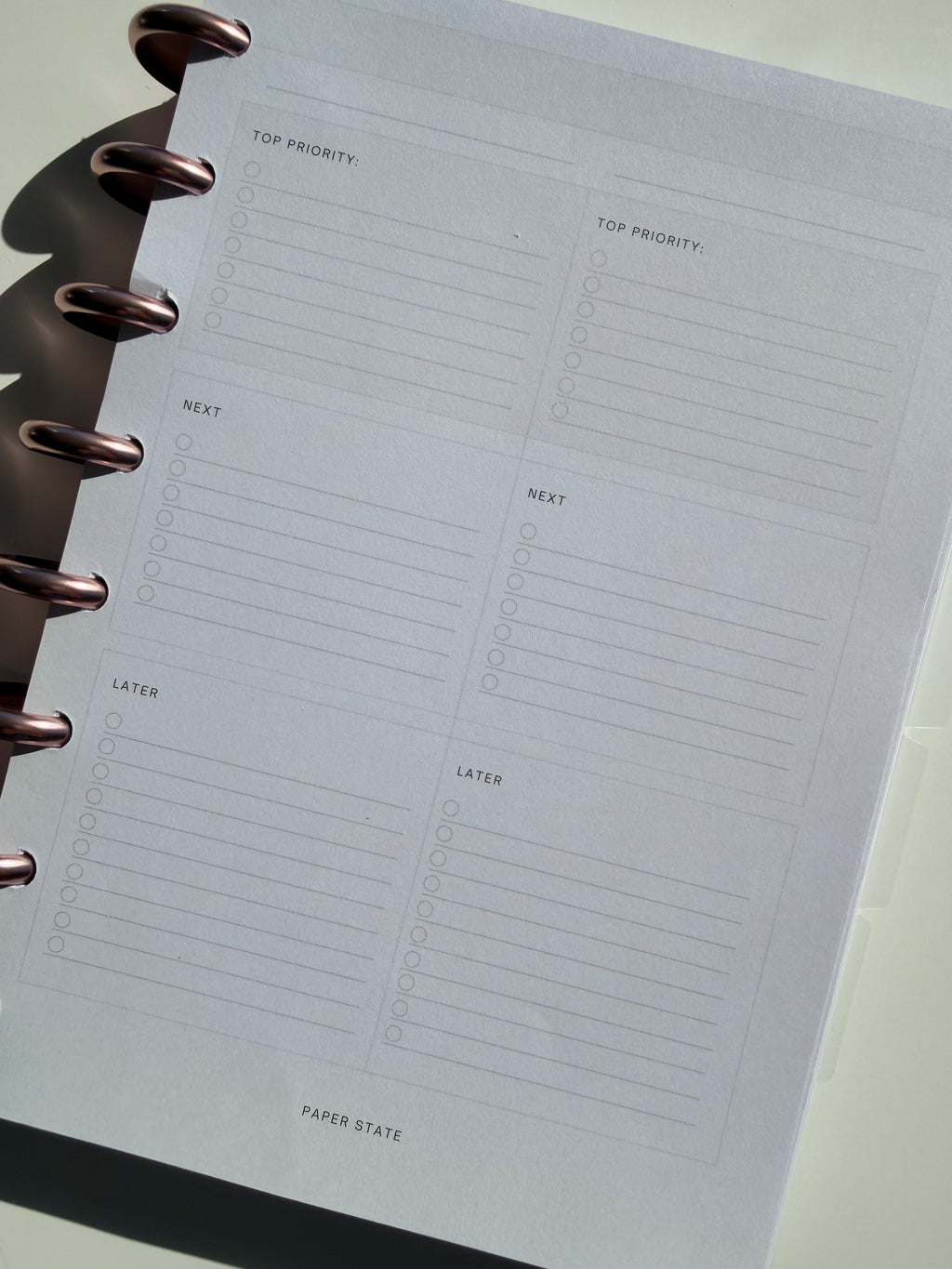 Tasks inserts