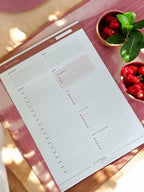A5 daily planner notepad