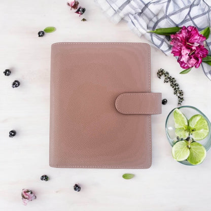 A5 | Discbound | Cover | Wrap-around | Vegan leather | MAUVE