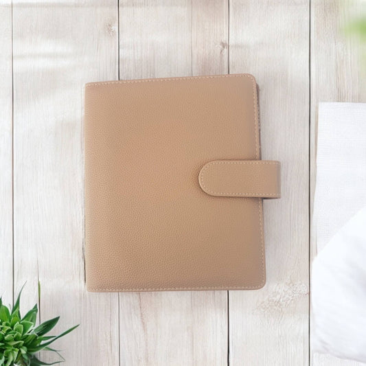 A5 | Discbound | Cover | Wrap-around | Vegan leather | TAUPE