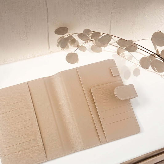 A5 | Discbound | Cover | Wrap-around | Vegan leather | TAUPE